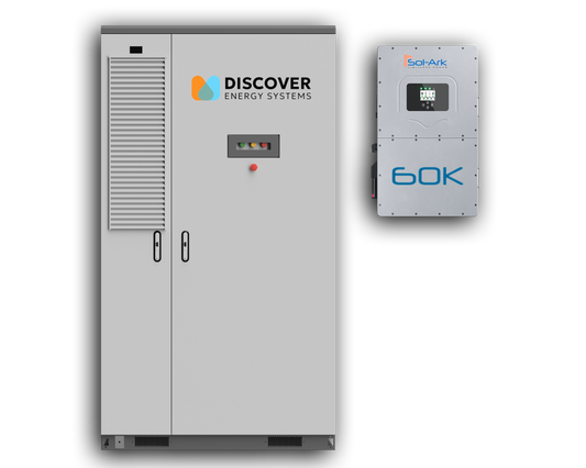 AES 210HV OUTDOOR C&I ENERGY STORAGE 212kWh | Sol-Ark 60K-3P (480V)