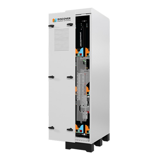 AES RACKMOUNT Slimline | 48V | 6-Slot Enclosed Battery Rack | Scalable from 5–30kWh | UL 9540 | Heated