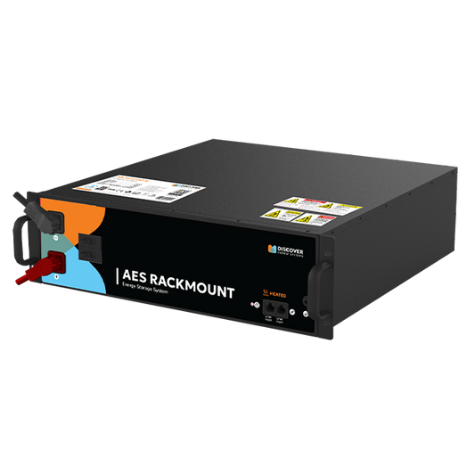 AES RACKMOUNT Heated Battery Module 48V 5.12kWh