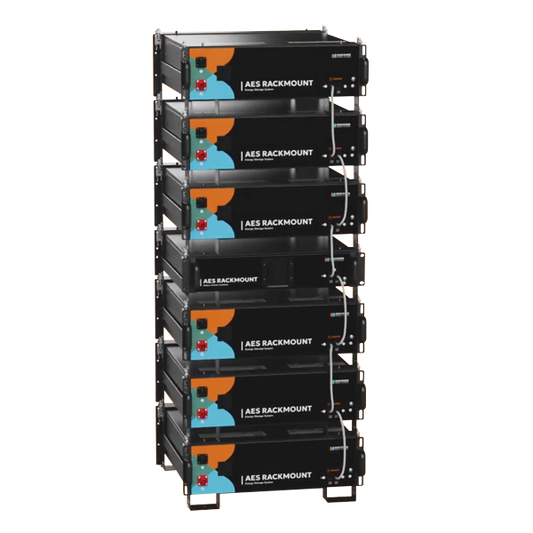 AES RACKMOUNT Quick Stack | Heated | 51.2V | 30kWh