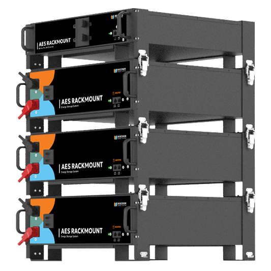 AES RACKMOUNT Quick Stack | Heated | 51.2V | 15kWh