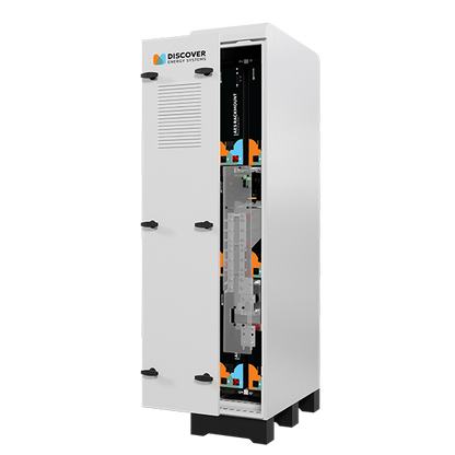 AES RACKMOUNT Slimline | 48V | 6-Slot Enclosed Battery Rack | Scalable from 5–30kWh | UL 9540 | Heated