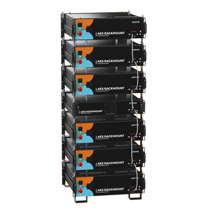 AES RACKMOUNT Quick Stack | Heated | 51.2V | 30kWh