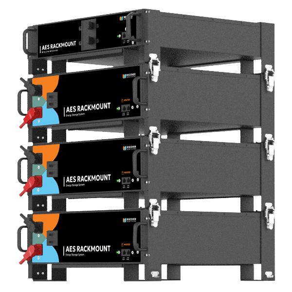 AES RACKMOUNT Quick Stack | Heated | 51.2V | 15kWh